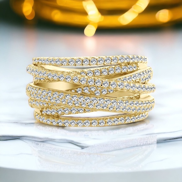 Size 7.5 Pave Crossover Highway Wide Band - Picture 2 of 11